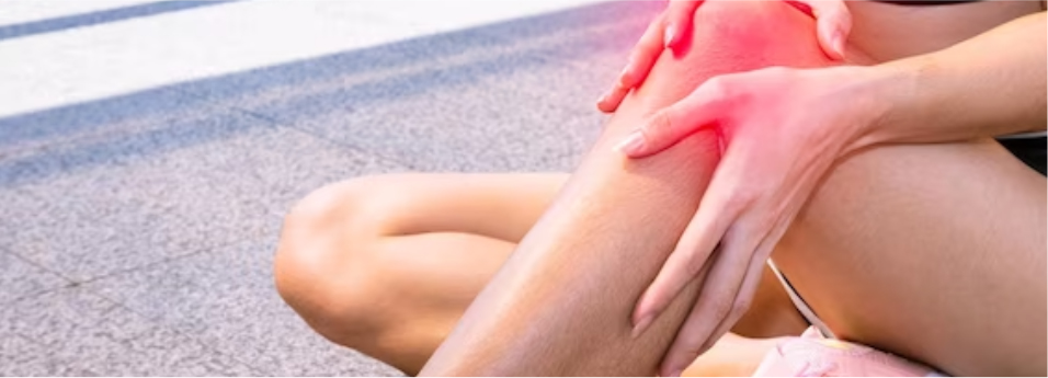 Diagnosing leg pain by medical professional